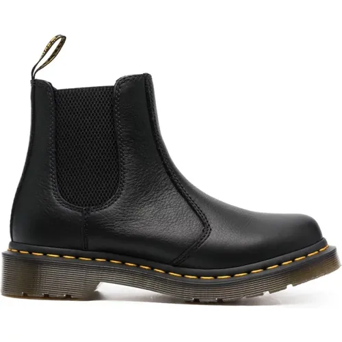 Schwarze Virginia Klassische Stiefel - Dr. Martens - Modalova