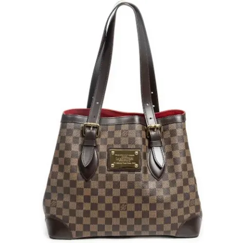 Pre-owned Tote Bags, female, , Size: ONE SIZE Pre-owned Coated canvas shoulder-bags - Louis Vuitton Vintage - Modalova