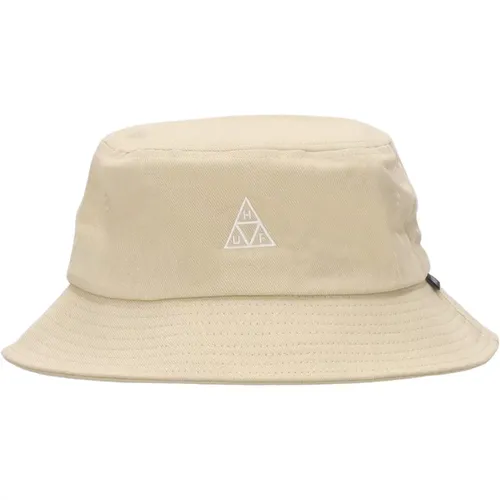 Cream Bucket Hat Set , unisex, Sizes: S - HUF - Modalova