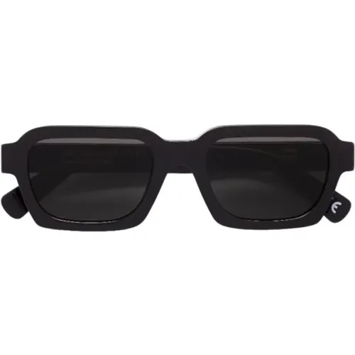 Schwarze Vintage Sonnenbrille , unisex, Größe: ONE Size - Retrosuperfuture - Modalova