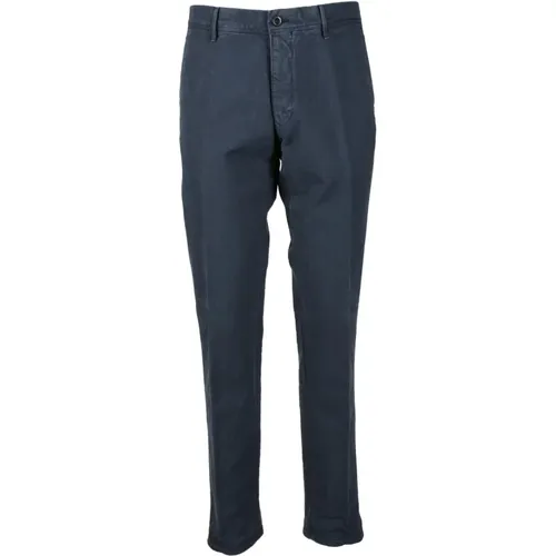 Chinos, male, , Size: W32 Cotton Elastane Pants - Incotex - Modalova