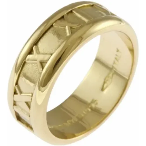 Pre-owned Jewellery, female, , Size: ONE SIZE Pre-owned Gold rings - Tiffany & Co. Pre-owned - Modalova