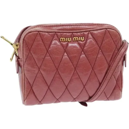 Pre-owned Leder schultertasche - Miu Miu Pre-owned - Modalova