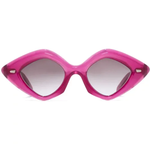 Sunglasses, unisex, , Size: ONE SIZE Opal Fuchsia Studio Acetate Sunglasses - Cutler And Gross - Modalova