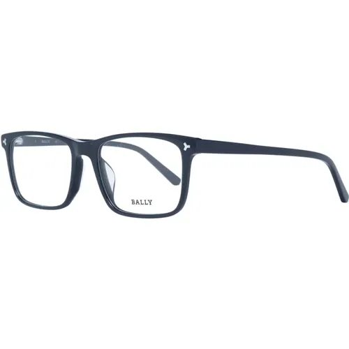 Glasses, male, , Size: ONE SIZE Plastic Rectangle Optical Frames for Men - Bally - Modalova