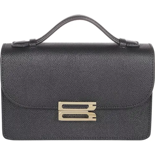 Mini Top-Griff Tasche mit Schnalle - Victoria Beckham - Modalova