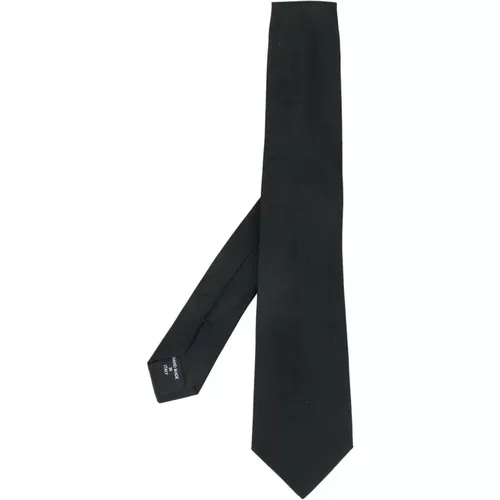Schwarze Krawatte Klassisches Formales Accessoire - Giorgio Armani - Modalova
