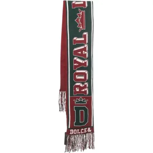 Pre-owned Scarves, female, , Size: ONE SIZE Pre-owned Fabric scarves - Dolce & Gabbana Pre-owned - Modalova