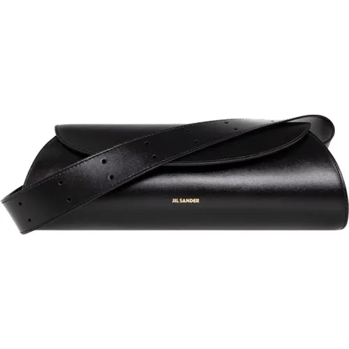 Shoulder Bags, female, , Size: ONE SIZE Cannolo Medium shoulder bag - Jil Sander - Modalova