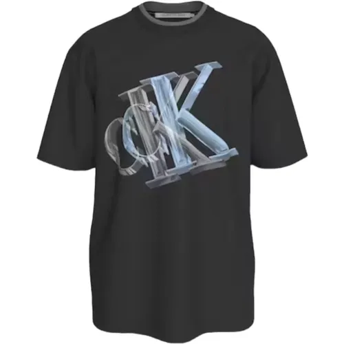 Classic T-Shirt , male, Sizes: M, L, S, XS - Calvin Klein - Modalova