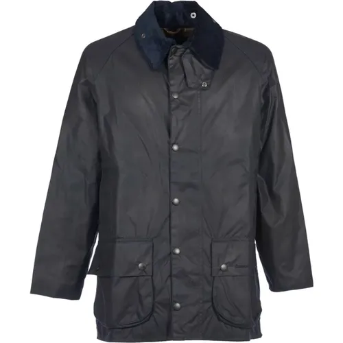 Jacke mit kontrastierendem Kragen , Herren, Größe: 2XS - Barbour - Modalova