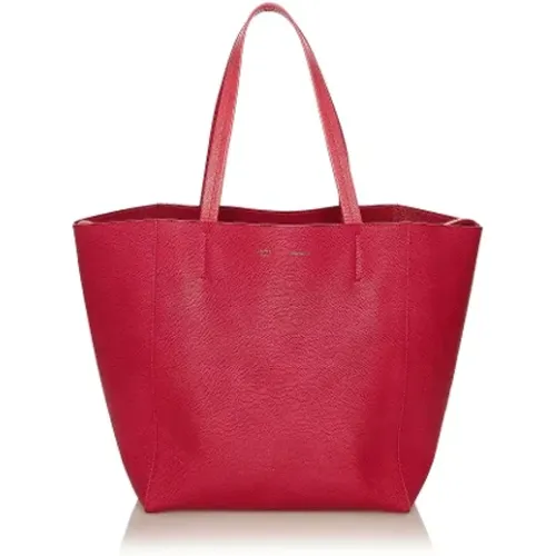 Pre-owned Tote Bags, female, , Size: ONE SIZE Pre-owned Leather totes - Celine Vintage - Modalova