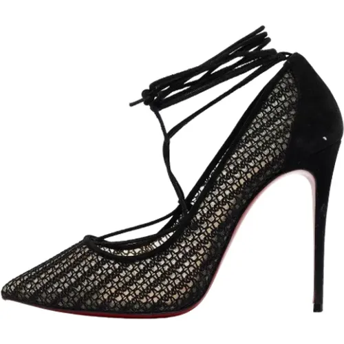 Pre-owned Mesh heels , female, Sizes: 5 UK - Christian Louboutin Pre-owned - Modalova