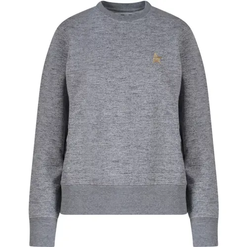 Women Clothing Sweatshirts Grey Ss23 , female, Sizes: M, XS - Golden Goose - Modalova