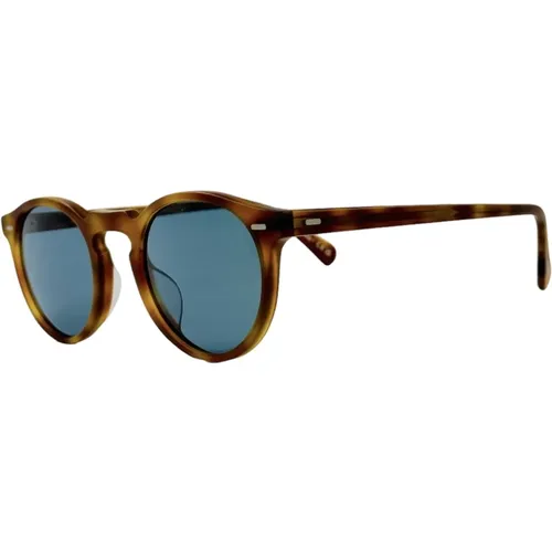 Sunglasses, unisex, , Size: ONE SIZE Gregory Peck Sun Sunglasses - Havana - Oliver Peoples - Modalova