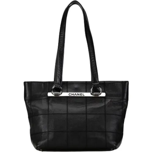 Pre-owned Tote Bags, female, , Size: ONE SIZE Pre-owned Leather chanel-bags - Chanel Vintage - Modalova