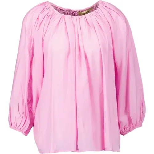 Elegant Boheme Soft Blouse , female, Sizes: S - MOS MOSH - Modalova