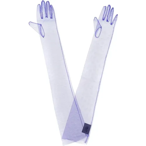 Durchsichtige Lange Handschuhe , Damen, Größe: ONE Size - 19:13 Dresscode - Modalova