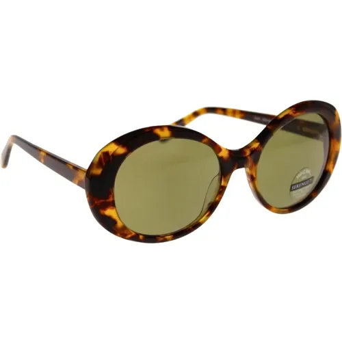 Sunglasses , female, Sizes: 55 MM - Serengeti - Modalova