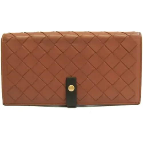 Pre-owned Wallets, female, , Size: ONE SIZE Pre-owned Leather Bottega Veneta Wallet - Bottega Veneta Vintage - Modalova