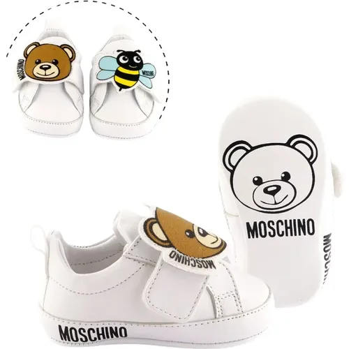 Baby Bee Bee Sneakers Moschino - Moschino - Modalova