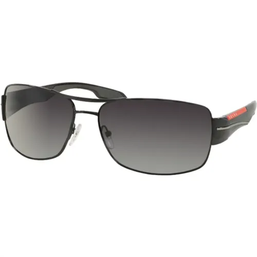 Sport-Sonnenbrille für Männer , Herren, Größe: 65 MM - Prada - Modalova