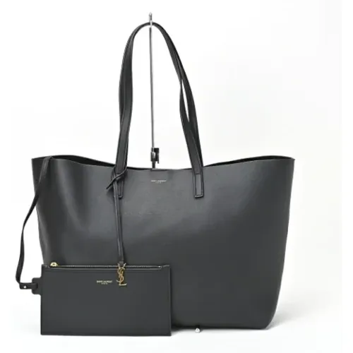 Pre-owned Tote Bags, female, , Size: ONE SIZE Pre-owned Leather totes - Yves Saint Laurent Vintage - Modalova