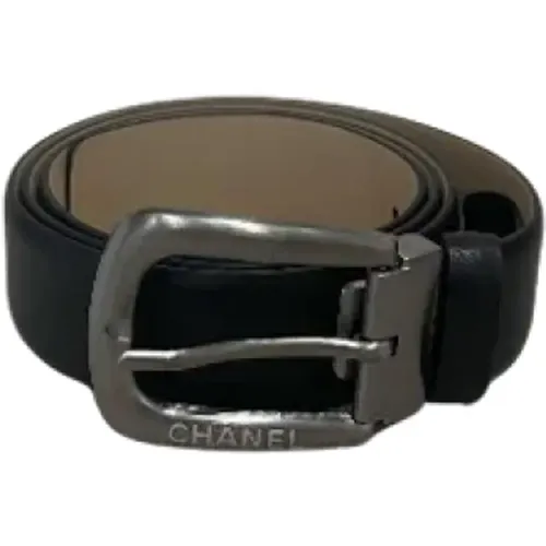 Pre-owned Belts, female, , Size: ONE SIZE Pre-owned Leather belts - Chanel Vintage - Modalova