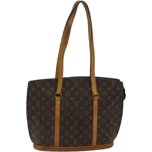 Pre-owned Tote Bags, female, , Size: ONE SIZE Pre-owned Canvas shoulder-bags - Louis Vuitton Vintage - Modalova