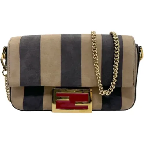 Pre-owned Cross Body Bags, female, , Size: ONE SIZE Pre-owned Leather fendi-bags - Fendi Vintage - Modalova