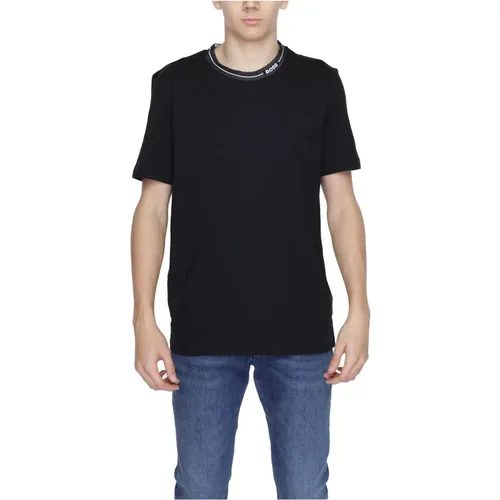 Men's T-Shirt Spring/Summer Collection Cotton , male, Sizes: M, L, XL, S - Boss - Modalova