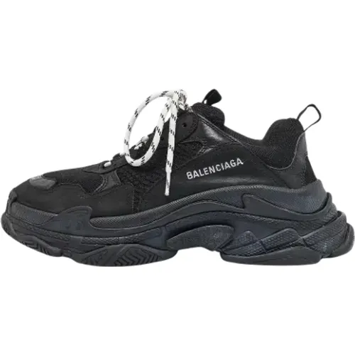 Pre-owned Mesh sneakers , female, Sizes: 9 UK - Balenciaga Vintage - Modalova