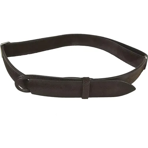 Dark Leather Belt , female, Sizes: ONE SIZE - Orciani - Modalova