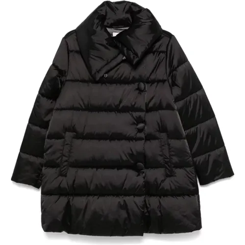 Quilted Coat Double-Breasted Design , female, Sizes: M - Liu Jo - Modalova