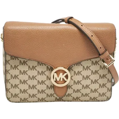 Pre-owned Cross Body Bags, female, , Size: ONE SIZE Pre-owned Leather crossbody-bags - Michael Kors Pre-owned - Modalova