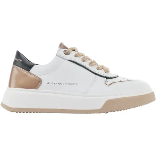 Weiße Rost Harrow Frau Sneakers , Damen, Größe: 36 EU - Alexander Smith - Modalova