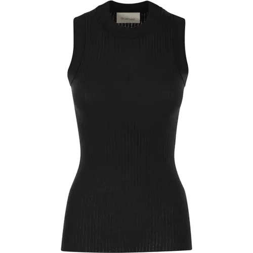 Toledo Knitted Vest , female, Sizes: L, XS - SPORTMAX - Modalova