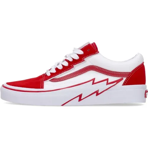 Bolt Sneakers - 2 Tone Rot/Weiß , Herren, Größe: 44 1/2 EU - Vans - Modalova