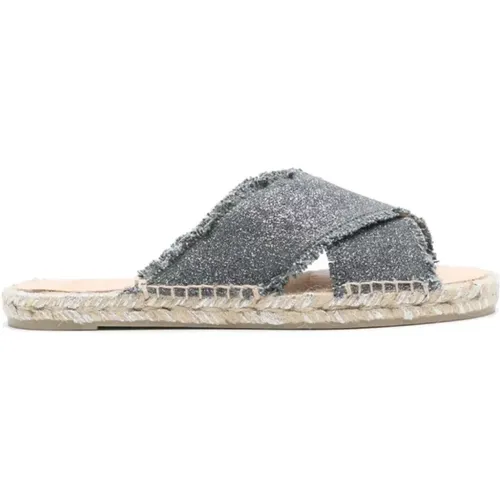 Dark Grey Espadrille Sandals , female, Sizes: 8 UK, 3 UK, 6 UK, 5 UK, 4 UK - Castañer - Modalova