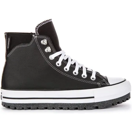 City Trek White Waterproof Ankle Boots , female, Sizes: 6 1/2 UK, 8 UK, 9 UK - Converse - Modalova