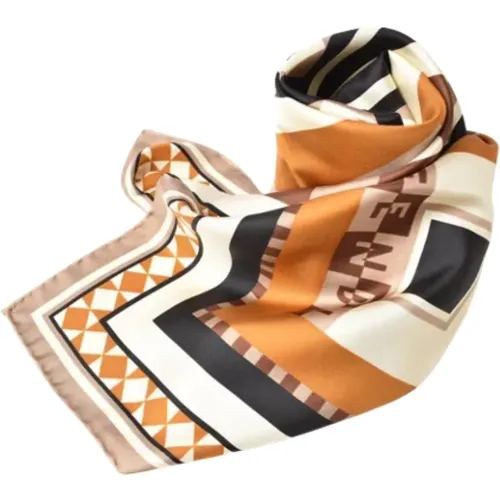 Pre-owned Canvas scarves , female, Sizes: ONE SIZE - Fendi Vintage - Modalova