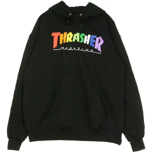 Hoodies, unisex, , Size: XL Rainbow Mag Hoodie Mens - Thrasher - Modalova