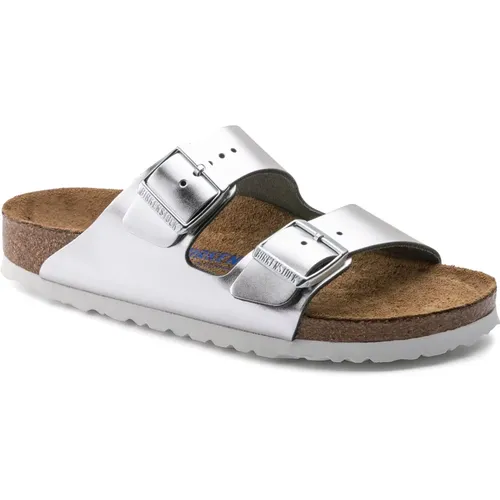 Sliders, female, , Size: 12 US Arizona Soft Footbed Sandals - Birkenstock - Modalova