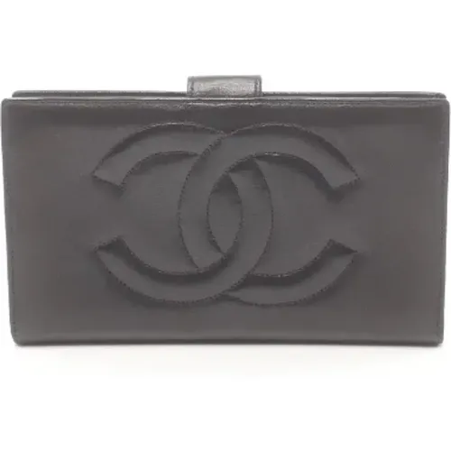 Pre-owned Leather wallets , female, Sizes: ONE SIZE - Chanel Vintage - Modalova