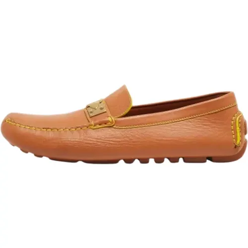 Pre-owned Flats, female, , Size: 15 US Pre-owned Leather flats - Louis Vuitton Vintage - Modalova