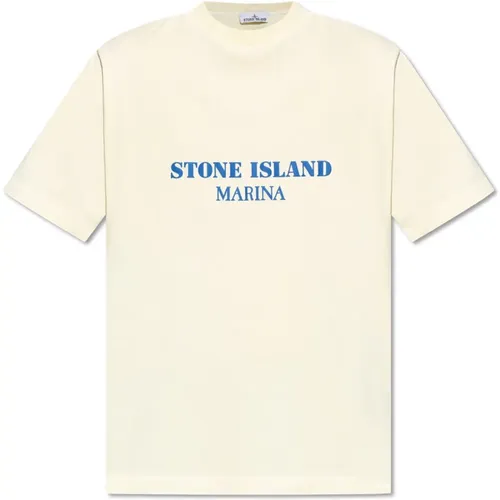 T-shirt Capsule Marina , Herren, Größe: L - Stone Island - Modalova