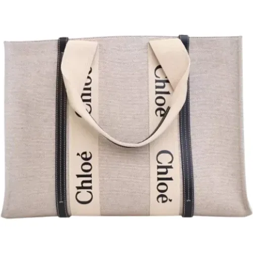 Pre-owned Canvas handbags , female, Sizes: ONE SIZE - Chloé Pre-owned - Modalova