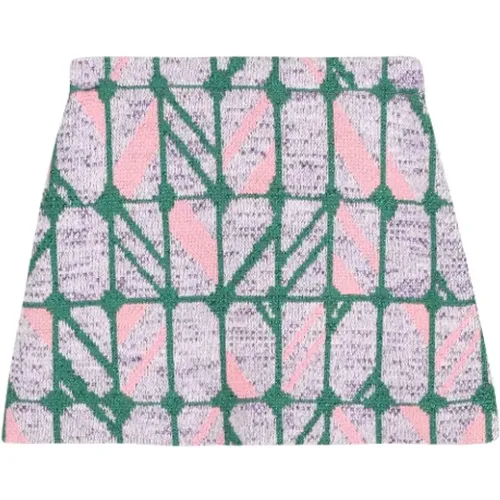 Pre-owned Skirts, female, , Size: S Pre-owned Cotton bottoms - Miu Miu Pre-owned - Modalova