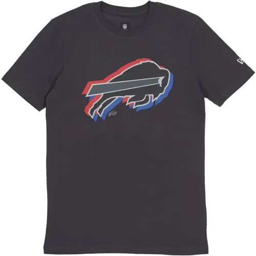 T-Shirts, male, , Size: XL Buffalo Bills Draft Tee Graphite - new era - Modalova