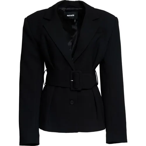 Blazers, female, , Size: XS Suiting Belted Blazer - Rotate Birger Christensen - Modalova